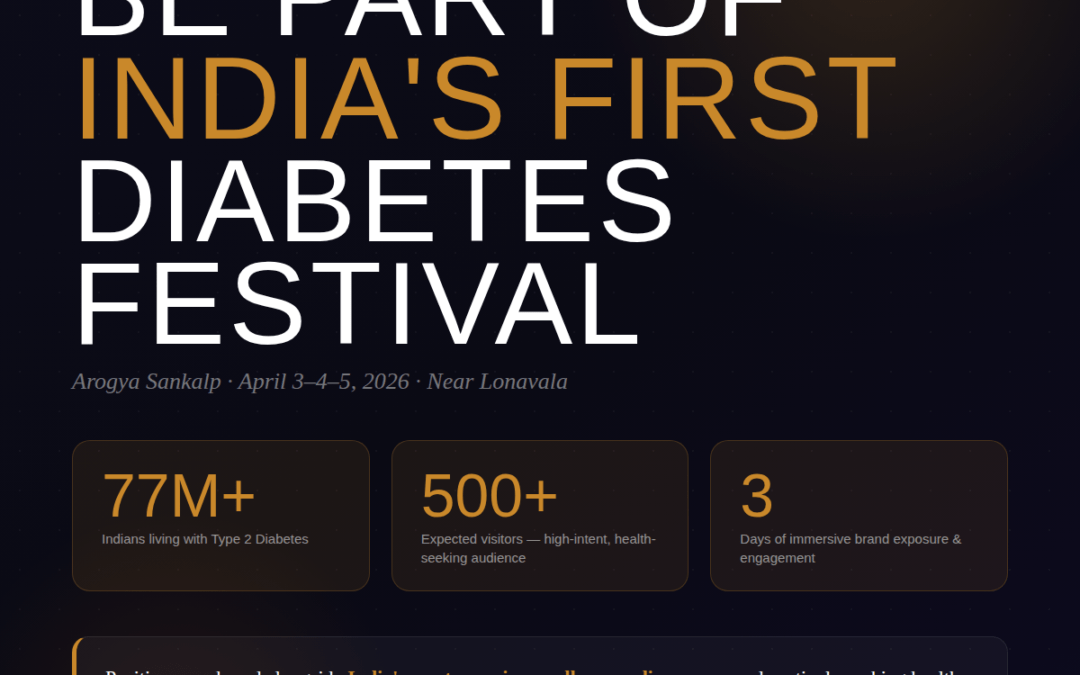 Arogya Sankalp 2026 – India’s First Diabetes Therapy Retreat & Wellness Festival | Lonavala