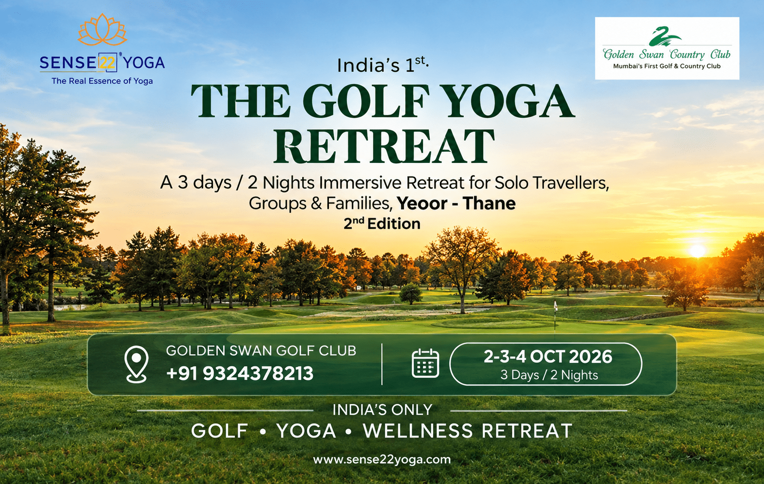 A Golf Yoga Retreat – 2nd Edition